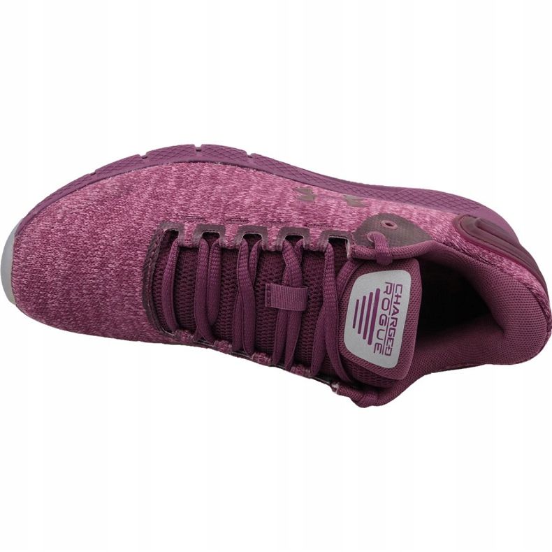 Zapatillas de running Under Armour Charged Rogue Twist W 3022686-500 rojo 2