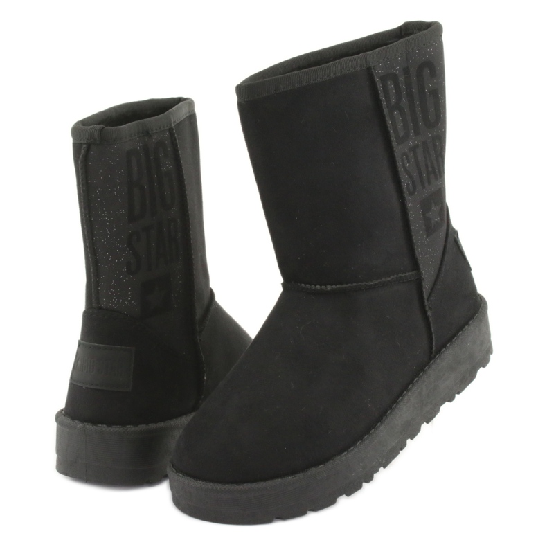 Big Star Gran estrella Mukluki negro 3