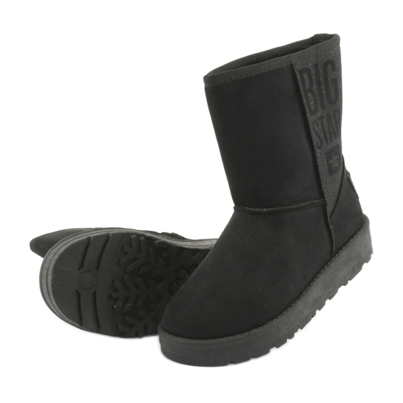 Big Star Gran estrella Mukluki negro 4