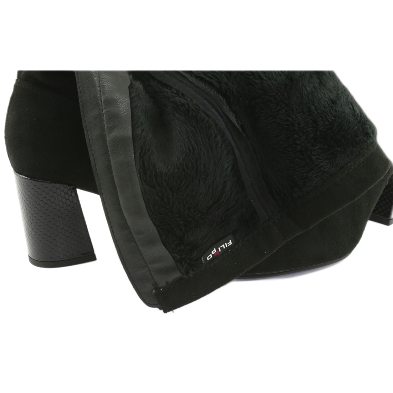 Botas altas Filippo 1028 negras negro 4 Botas altas Filippo 1028 negras negro 4