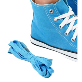 Zapatillas altas clásicas azules DTS8224-16 4