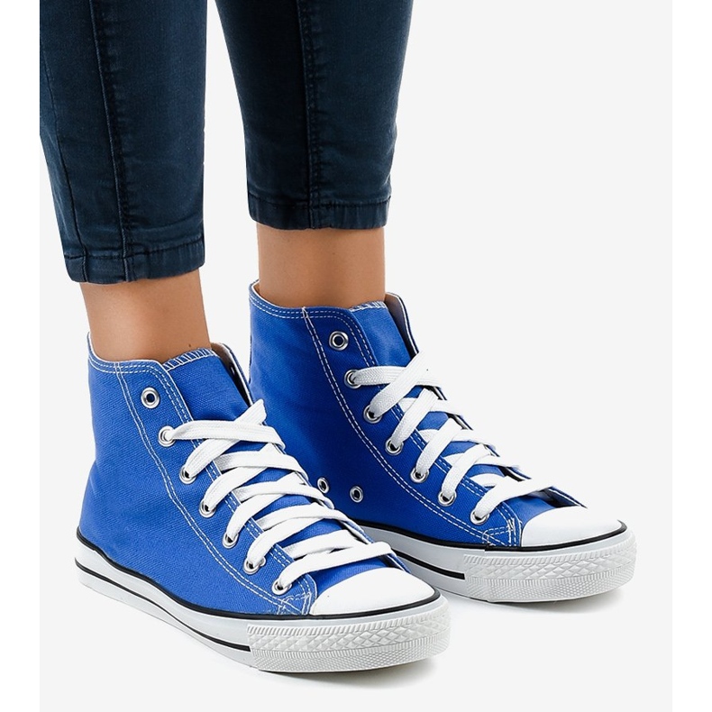 Zapatillas altas clásicas azules DTS8222-14 1 Zapatillas altas clásicas azules DTS8222-14 1
