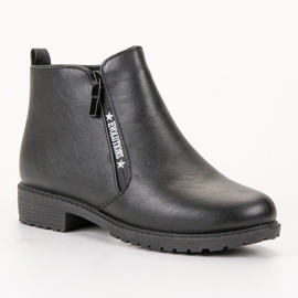 SHELOVET Botas negras clásicas negro 4