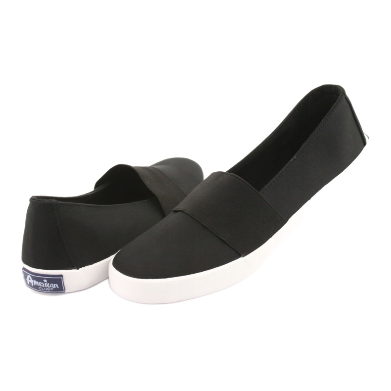 Zapatillas de mujer American Club zapatillas negras negro 4
