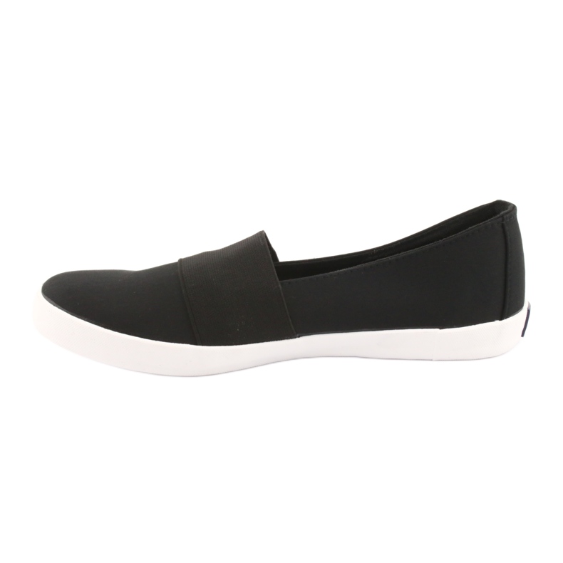Zapatillas slip-on negras American Club negro 2