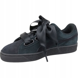 Puma Suede Heart Pebble W 365210-04 negro multicolor 1