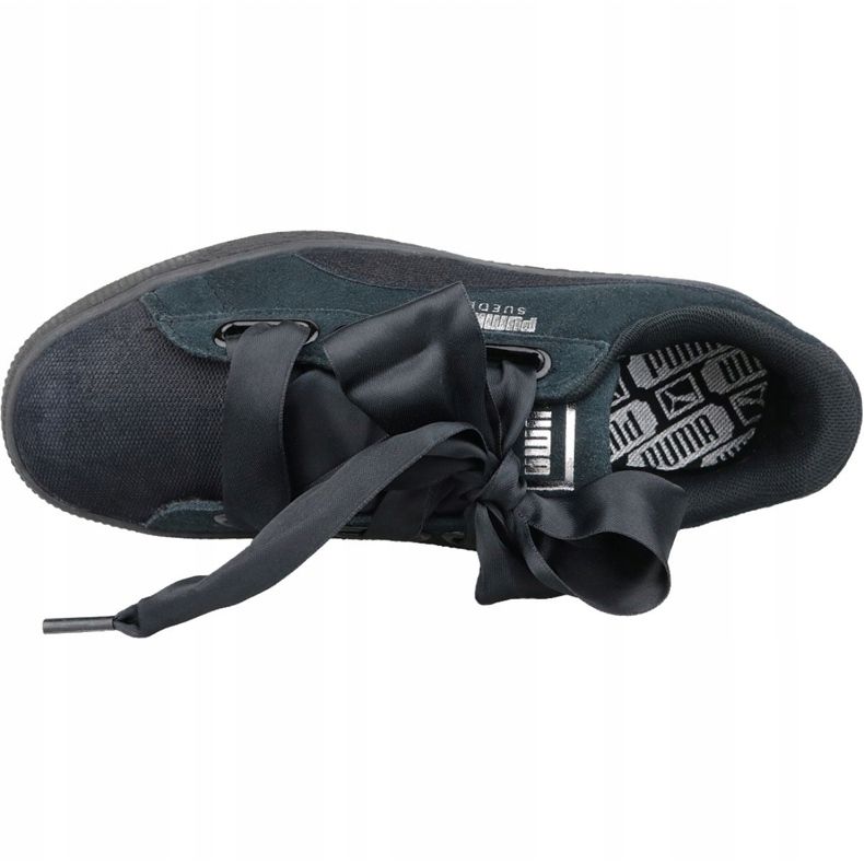 Puma Suede Heart Pebble W 365210-04 negro multicolor 2