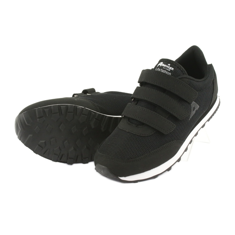 Zapatillas deportivas American Club WT25 negras negro 4