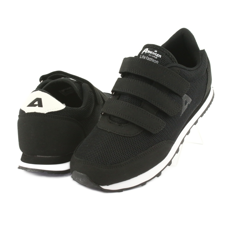 Zapatillas deportivas American Club WT25 negras negro 3
