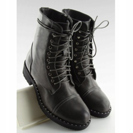 Botas grises con tachuelas gris B0-193 Gris 5