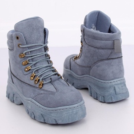 Azul 1967 botas deportivas azules gris 1