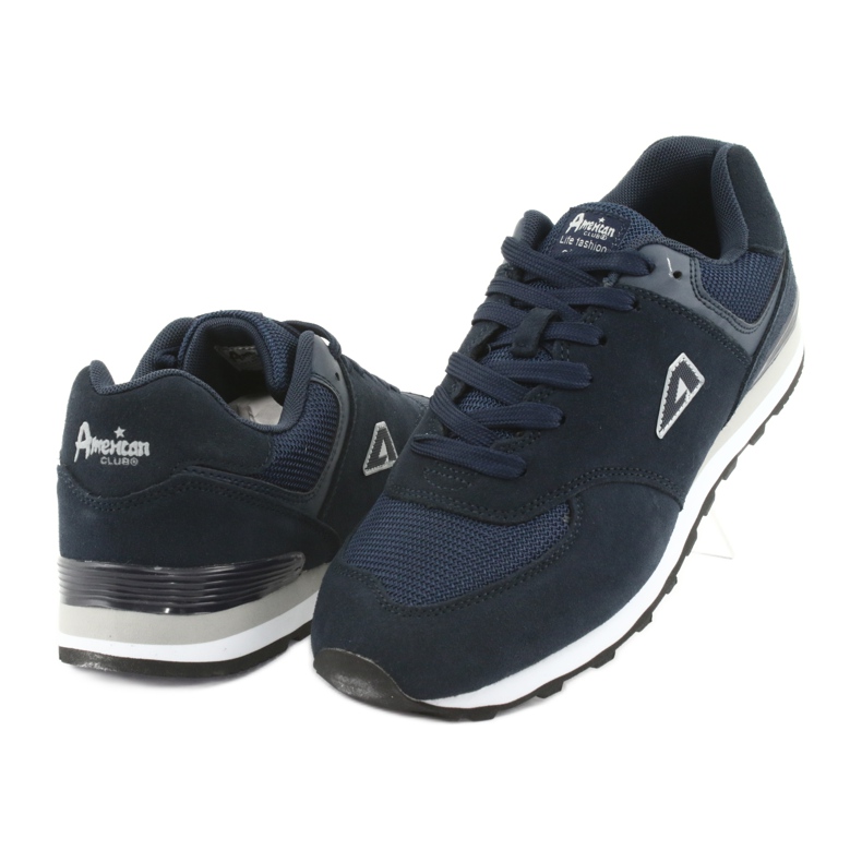 Zapatillas deportivas de jogging American Club HA27 azul marino 3 Zapatillas deportivas de jogging American Club HA27 azul marino 3