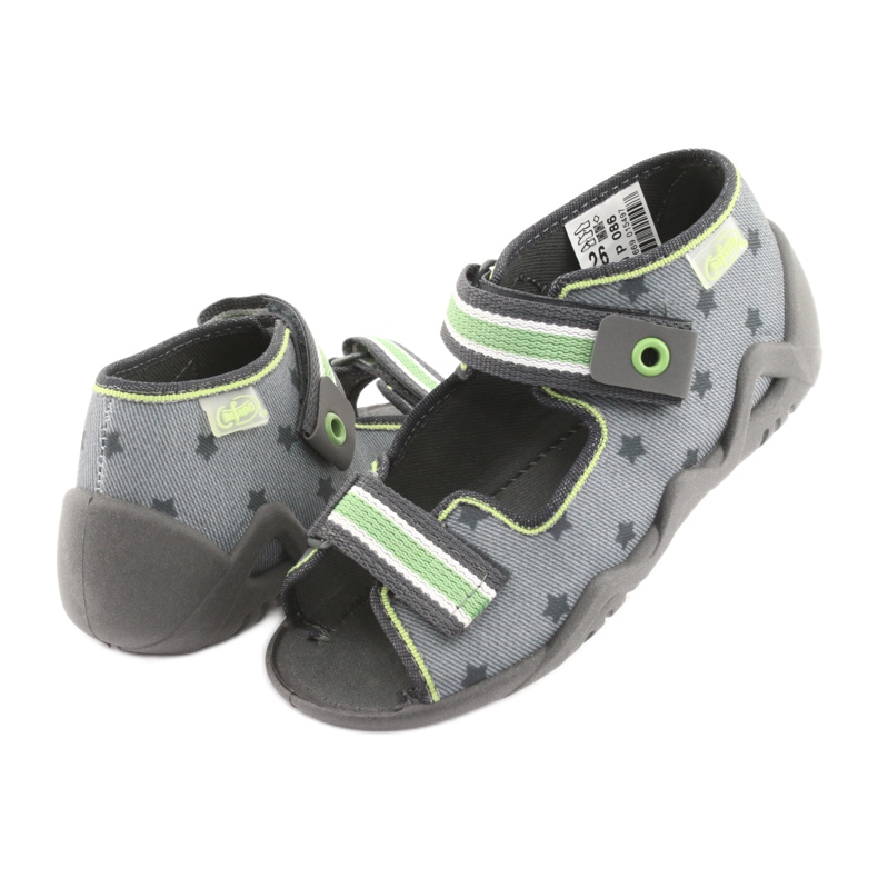 Calzado infantil befado amarillo 250P086 gris verde 4