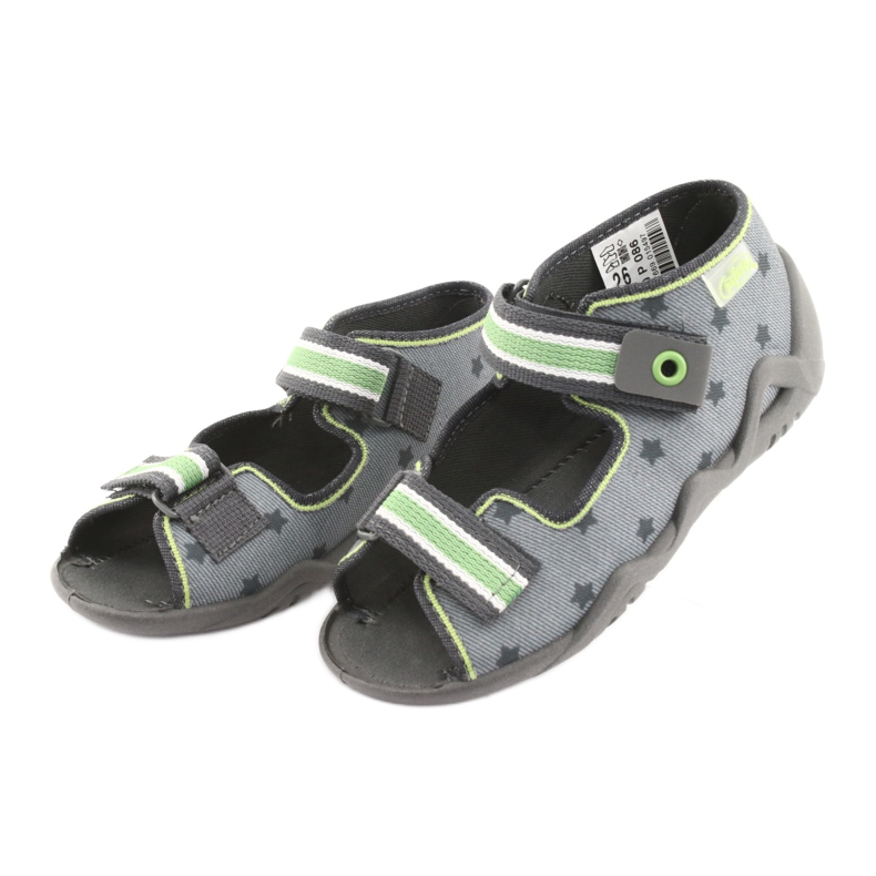 Calzado infantil befado amarillo 250P086 gris verde 3