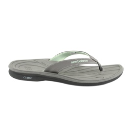 Chanclas New Balance M W6091GR gris verde 1