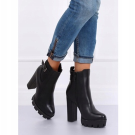 Botas negras con plataforma NS069P Black negro 3