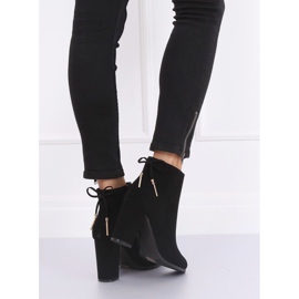 Elegantes botas negras de tacón alto NS055P Black negro 1