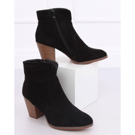 Botas negras de tacón alto YL96006 Black negro 1