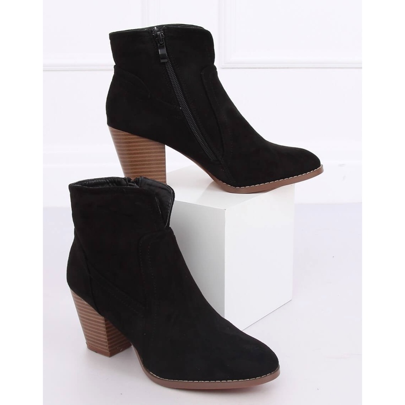 Botas negras de tacón alto YL96006 Black negro 1 Botas negras de tacón alto YL96006 Black negro 1