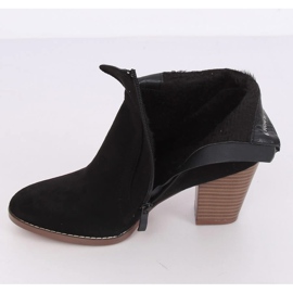 Botas negras de tacón alto YL96006 Black negro 3