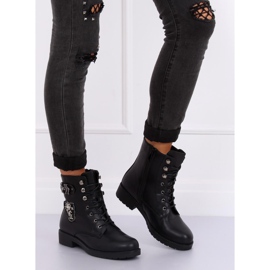 Trabajadores botas militares negro X535 Negro 1