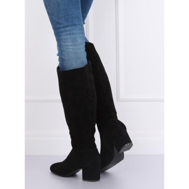 Botas negras de tacon alto YQ218P Black negro 4