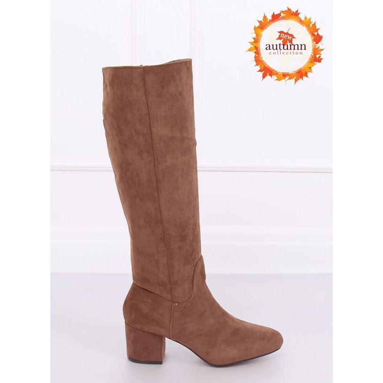 Tacones marrones YQ218P Camel marrón 1 Tacones marrones YQ218P Camel marrón 1