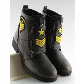 Botas de trabajo con parches grises H-4 Grey 2