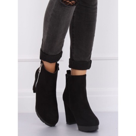 Botas en el poste negro 0-282 Negro 4