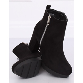 Botas en el poste negro 0-282 Negro 5