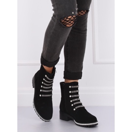 Botas militares negras CH1818-2 Black negro 1 Botas militares negras CH1818-2 Black negro 1