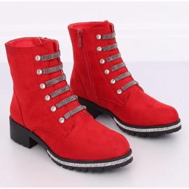 Botas rojas militares CH1818-2 Rojo 2