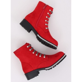 Botas rojas militares CH1818-2 Rojo 3