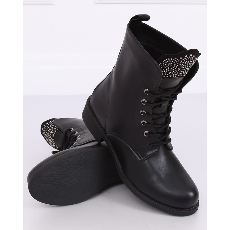 Botas militares negras 7369-PA Black negro 2