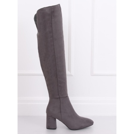 Botas mosqueteras grises YQ215 Grey 7