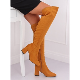 Tacones Honey YQ215 Amarillo 5