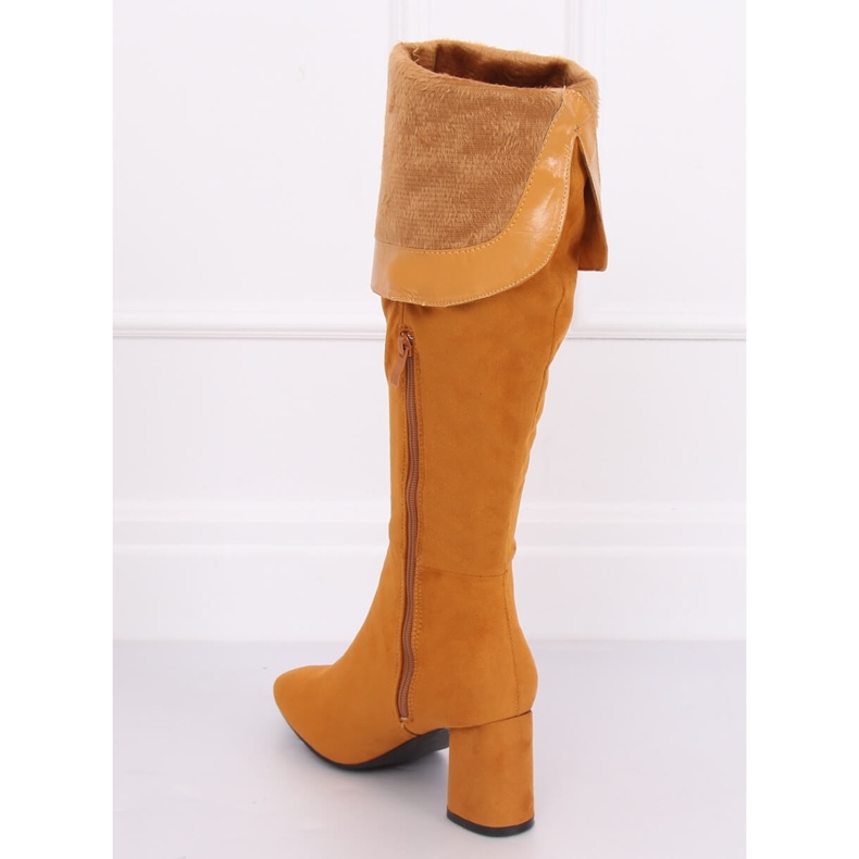 Tacones Honey YQ215 Amarillo 2