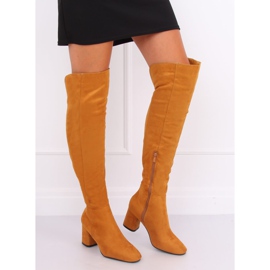 Tacones Honey YQ215 Amarillo 3