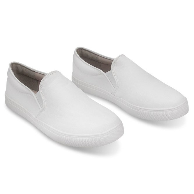 Zapatillas Classic Slip On Q1-41 Blancas blanco 1