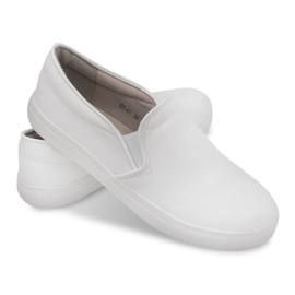 Zapatillas Classic Slip On Q1-41 Blancas blanco 3