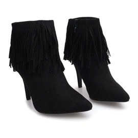 Botas negras con pin Boho 99-95 Negro 2