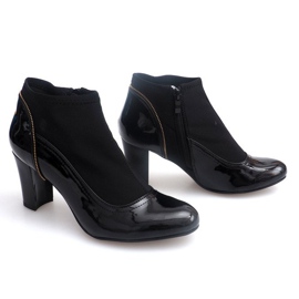 Boots On Heel 3SM713A Negro 7