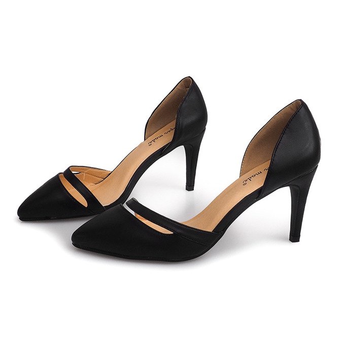 Tacones Abiertos 50737 Negro 1 Tacones Abiertos 50737 Negro 1