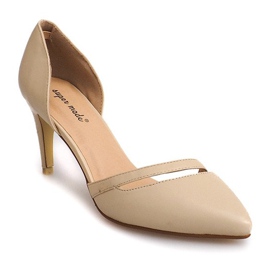 Tacones Abiertos 50737 Beige 3