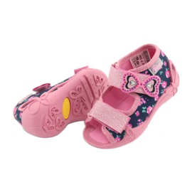 Calzado infantil befado amarillo 242P094 azul marino rosado 4