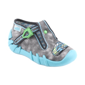 Calzado infantil befado 110P344 azul gris 2