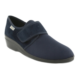 Zapatos de mujer befado pu 033D001 azul marino 1 Zapatos de mujer befado pu 033D001 azul marino 1
