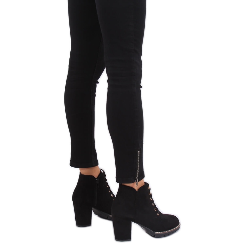 Botas negras de tacón 995-30 Black negro 2 Botas negras de tacón 995-30 Black negro 2