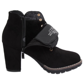 Botas negras de tacón 995-30 Black negro 3