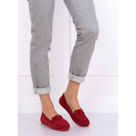 Mocasines granate mujer R812-1 Wine rojo 3